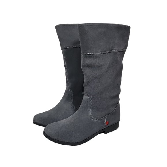 Marc Joseph New York Girls High Top Riding Boot Ankle Grey/Suede Size US 2 - Picture 3 of 10